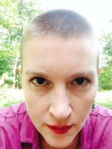 Shaved head, dose #2